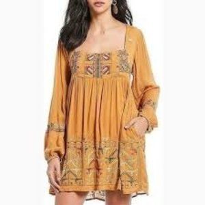 Free  People Rhiannon Embroidered Dress